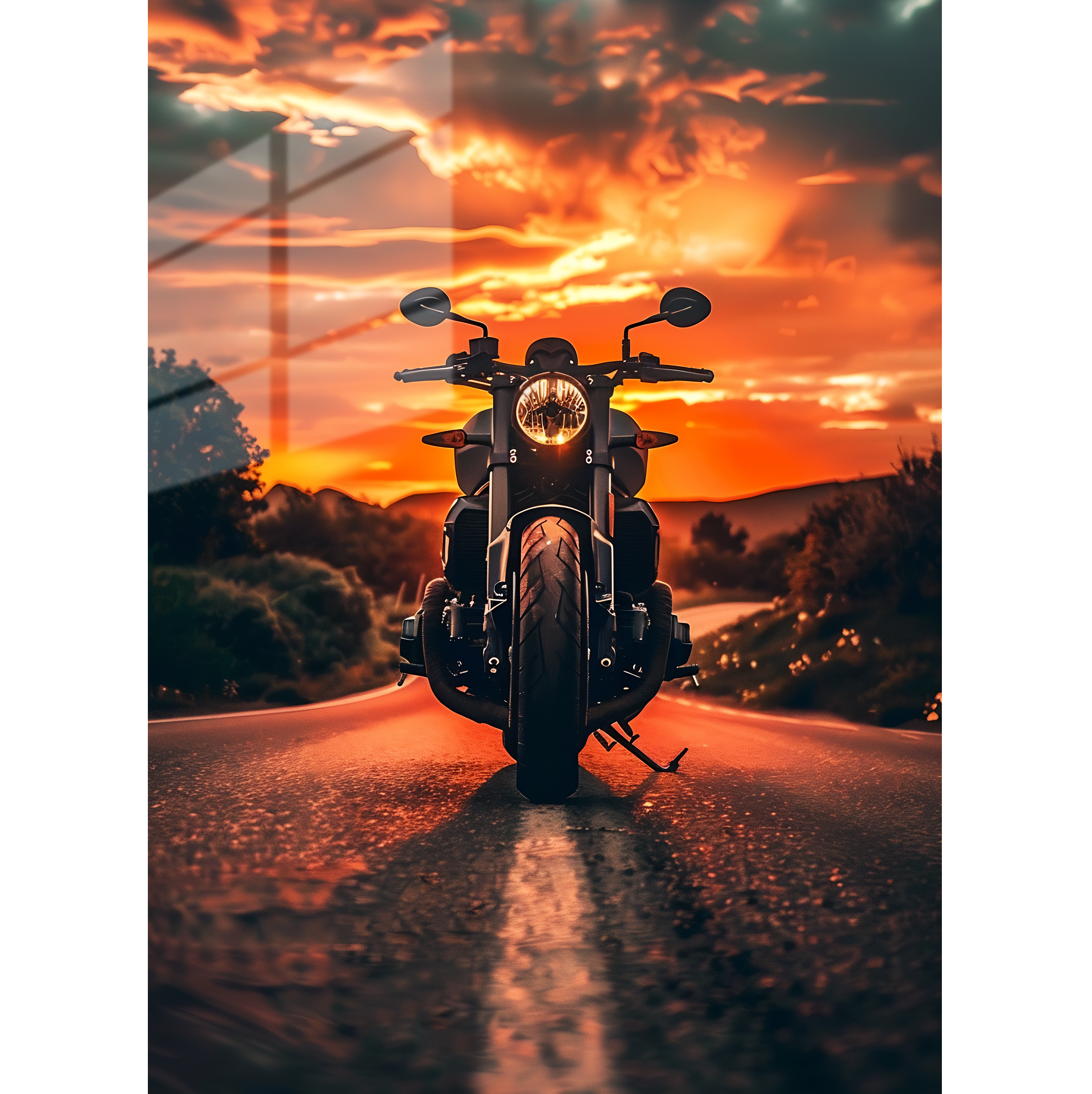 Bike Sunset