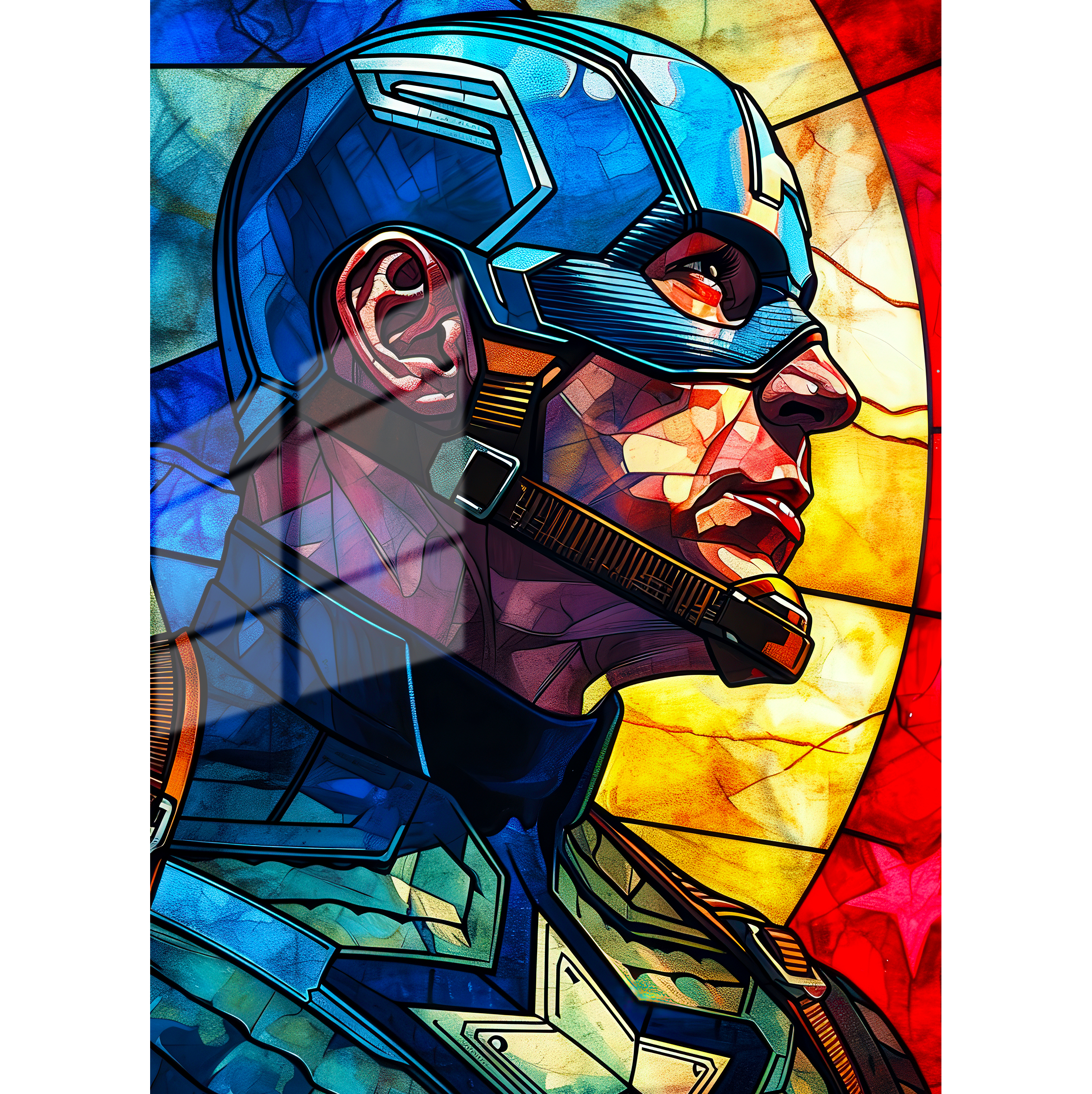 Captian Americe Art