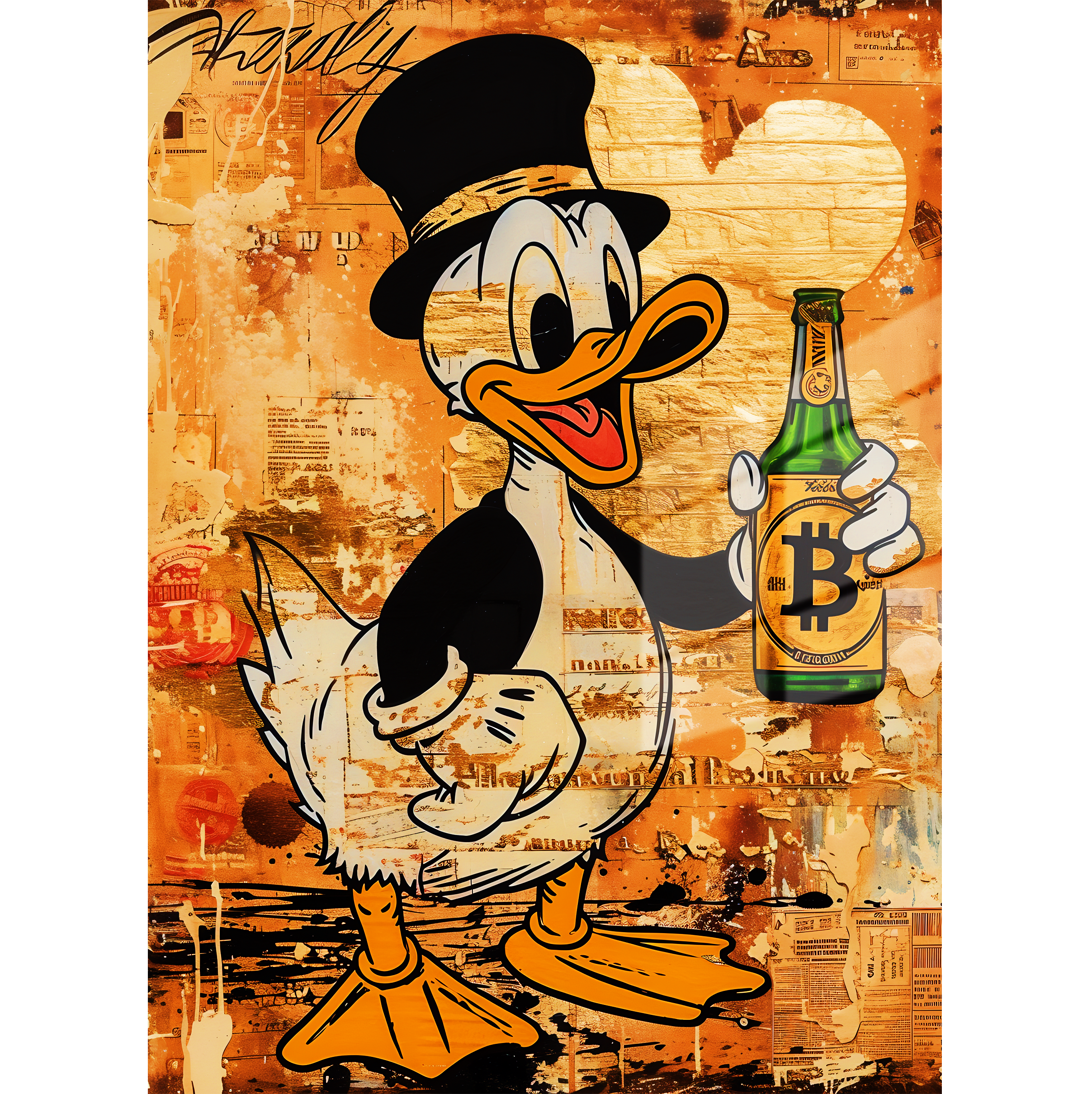 Donald Duck Bitcoin