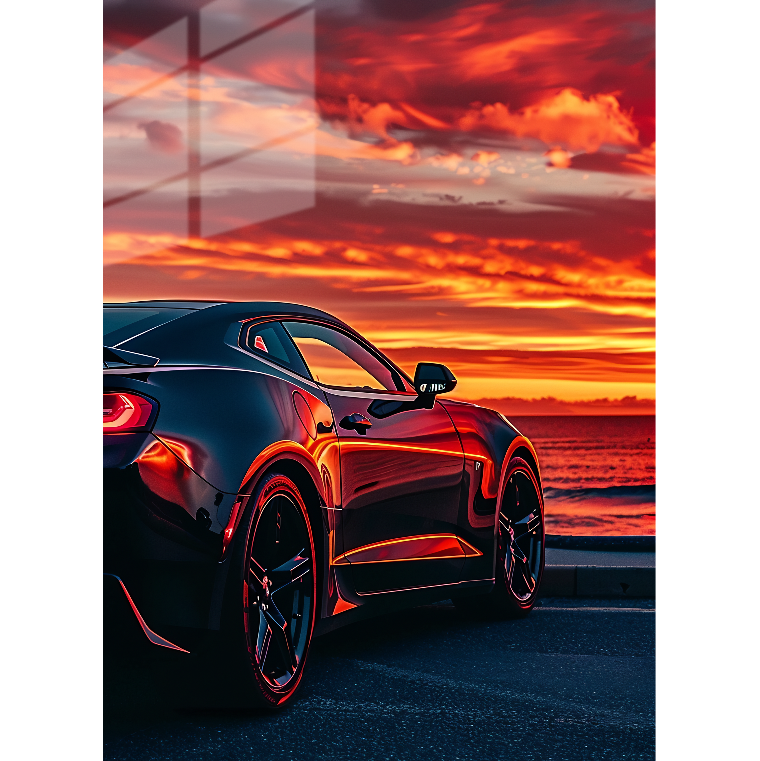 Lamborghini Sunset