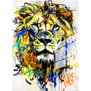 Lion Abstract